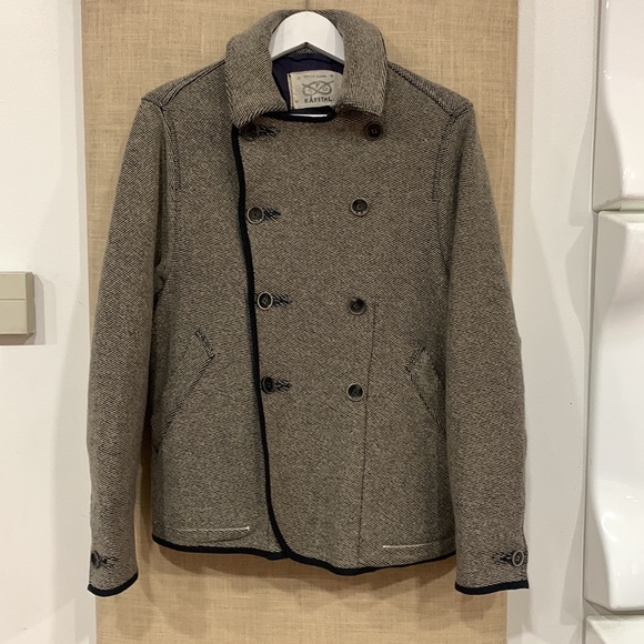 Kapital woven blanket double sleeve jacket - Picture 2 of 16